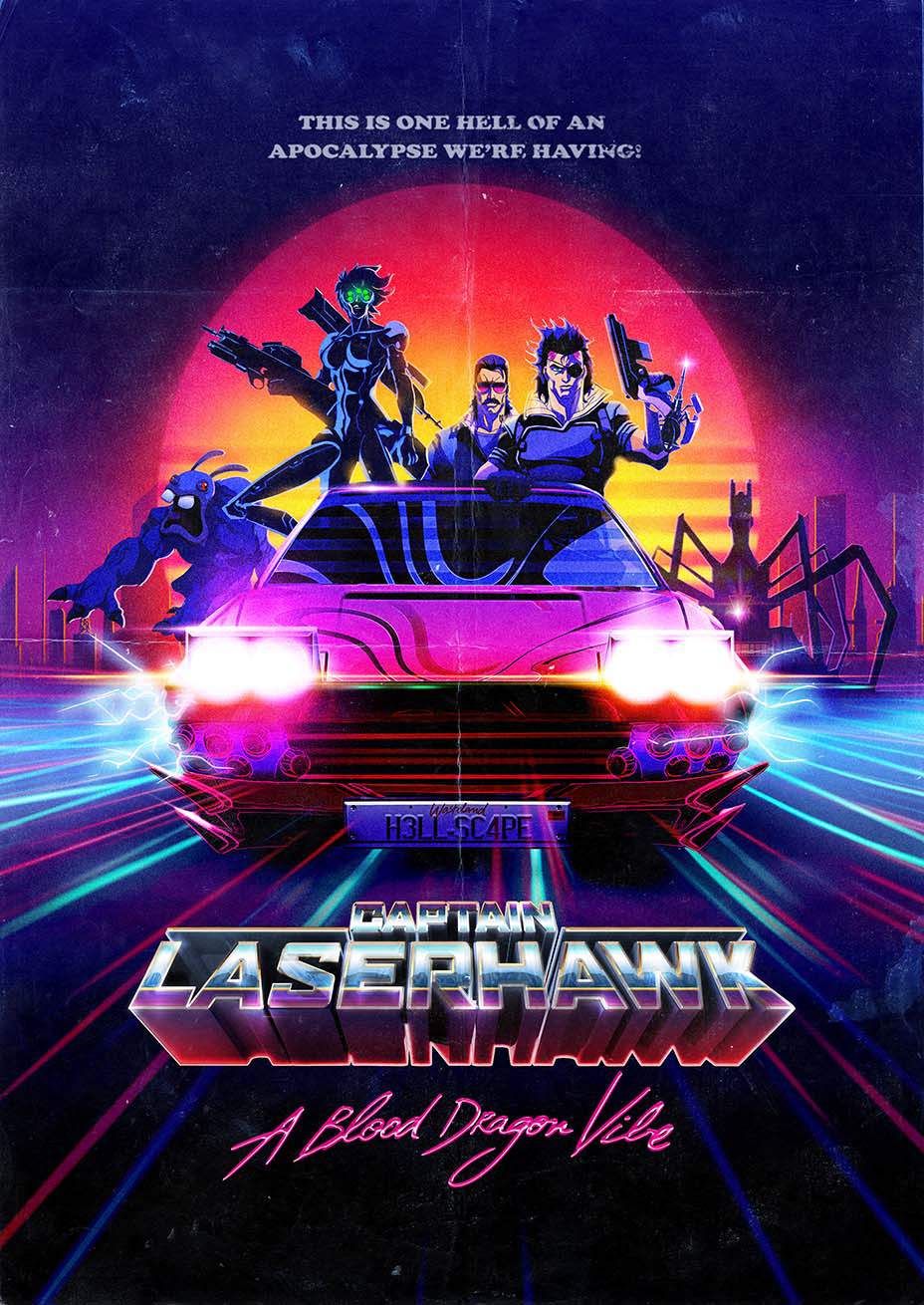 Đội trưởng Laserhawk: Blood Dragon Remix